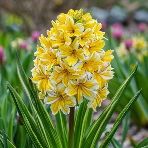 Гиацинт Кримсон Тайфун купить по цене от 2099р. в интернет-магазине «Посадика» с доставкой почтой в в Ижевске и по всей России – [изображение №1].